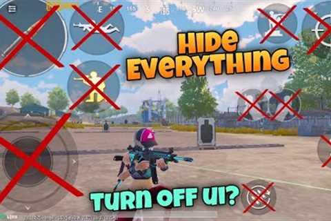 New🔥Tips And Trick to HIDE ALL SETTING in PUBG MOBILE⚡️Effective improve vision | BGMI