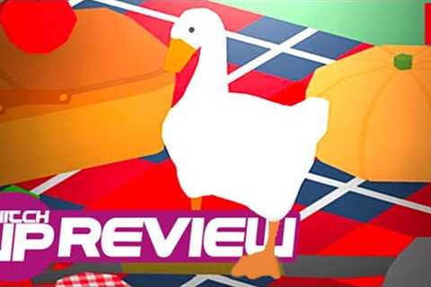 Untitled Goose Game Nintendo Switch Review - THE BEST WAY TO PLAY IT!