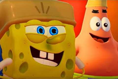 SpongeBob SquarePants The Cosmic Shake Part 1 Gameplay Walkthrough Nintendo Switch #CosmicShake