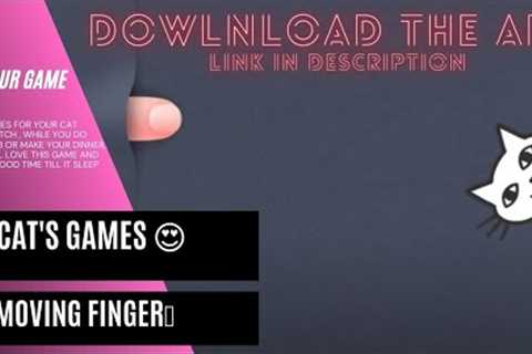 More videos download the app below #CATS LOVES #FINGER''S #GAMES  #cat #game 1 hour