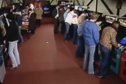 Hanging out at the arcade in 1981