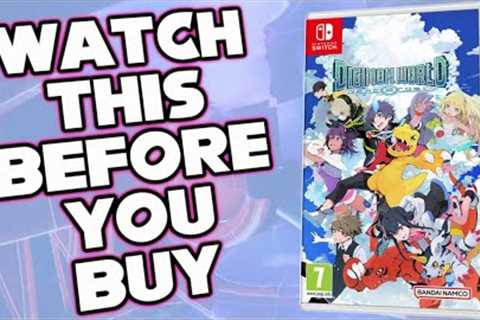Watch This Before You Buy Digimon World Next Order for Nintendo Switch/PC
