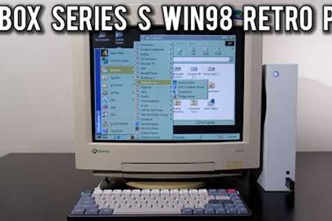 I turned my Xbox Series S into a Win98 Retro PC | MVG