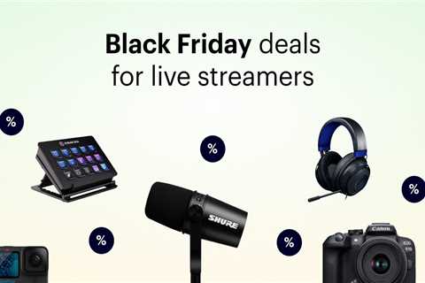 Black Friday and Cyber Monday live streaming deals 2022