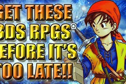 35 GREAT JRPGs to Buy on the 3DS eShop Before It Closes Forever!