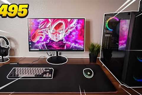 Building The PERFECT Gaming Setup For $495