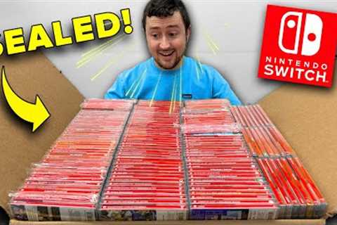 Opening a $10,000 Nintendo Switch Mystery Box