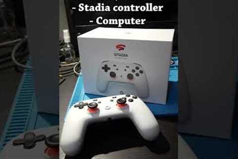 Unlock your Google Stadia controller with Bluetooth Mode! #shorts