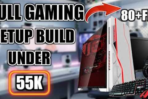 Rs-/55,000 (1080p/80+Fps) Best Gaming Setup Pc Build || Pakistan 2023