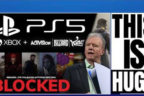 PLAYSTATION 5 ( PS5 ) - BREAKING ! CMA BLOCKS MICROSOFT XBOX ACTIVISION DEAL! / SONY AI PS5 INTEGRA…