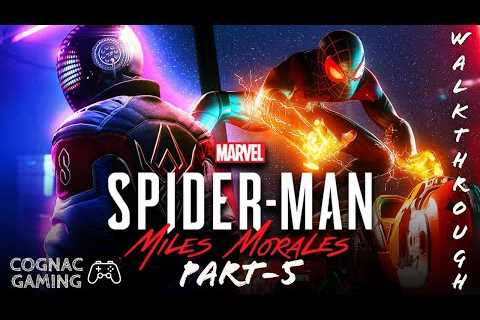 SPIDER-MAN MILES MORALES PC Walkthrough Part 5 in Budget Gaming Setup (60 FPS)