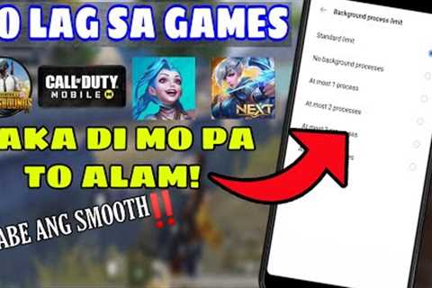 GAMER OPTIONS! Tips For Faster and Smoother Gaming Performance para sa Android Device mo!