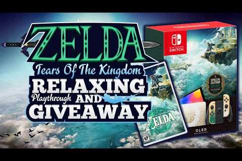 Zelda Tears of The Kingdom Gameplay + Switch OLED Giveaway