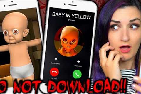 DO NOT DOWNLOAD These Cursed Baby App Games... They''re Haunted