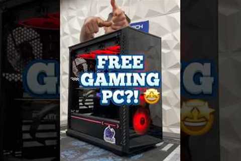 Free Gaming PC?! 🤩 #pcrepair #techvideo #gamingpc #pcbuild