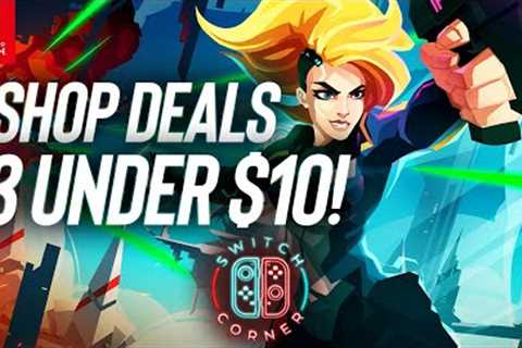 New Nintendo ESHOP Sale Has Some Gems! 13 Under $10! Nintendo Switch ESHOP Deals