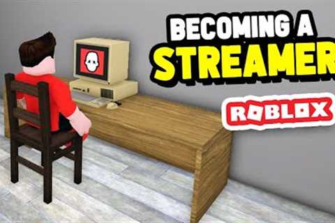 Starting a BRAND NEW LIFE in Roblox Streamer Life