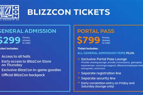 BlizzCon 2023 Tickets Start At $300, First Show Details Revealed