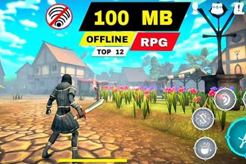 Top 12 Best 100 MB Offline RPG games for android iOS | High Graphics Offline Game Small Size