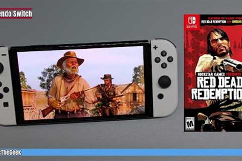 Red Dead Redemption Gameplay on Nintendo Switch OLED