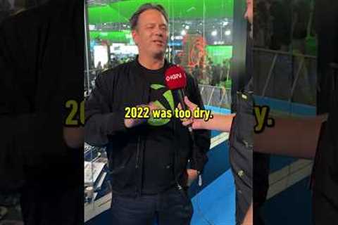 Head of Xbox thought 2022 was too dry for Xbox #gamescom2023 #xbox #starfield #forza #hellblade