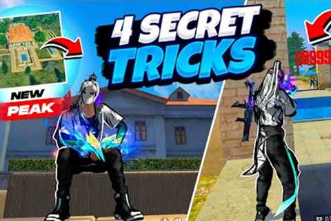 NEW PEAK ( 4 SECRET TRICKS )🔥 Free Fire Tips And Tricks || FireEyes Gaming