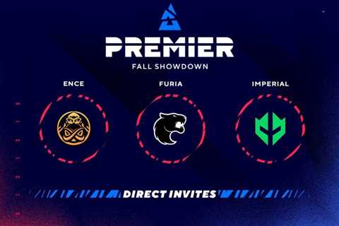 Imperial, FURIA, and ENCE Lock Down BLAST Fall Showdown Invites