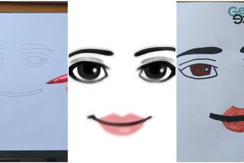 How to Draw the Woman Face in Roblox