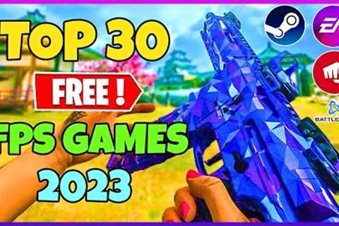 TOP 30 *FREE* FPS Games to play in 2023🔥| (Online/Multiplayer)