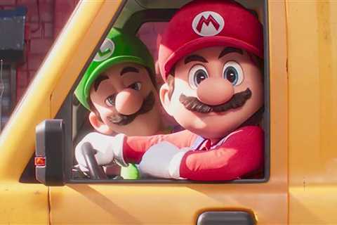 Random: Mario Movie Plumbing Van Rolled Up To Spring's London Comic Con