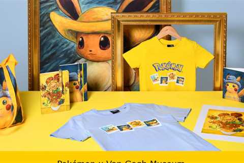 Pikachu and Van Gogh Unite in Artistic Collaboration