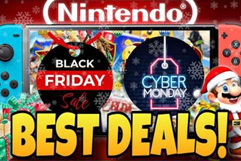 All The BEST Nintendo Switch Black Friday and Cyber Monday 2023 Deals!