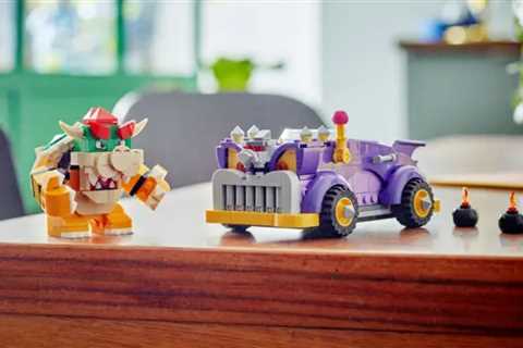 Bowser’s Muscle Car Expansion Set Joins Super Mario LEGO Line January 2024