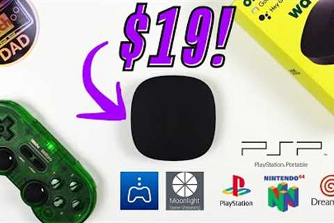 $19 Emulation Box? ONN. Google TV (2ND Gen - 2023) Android Gaming | Streaming | PSP | DC | PS1 | N64