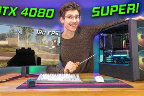 The MIGHTY RTX 4080 SUPER Gaming PC Build 2024! 💪