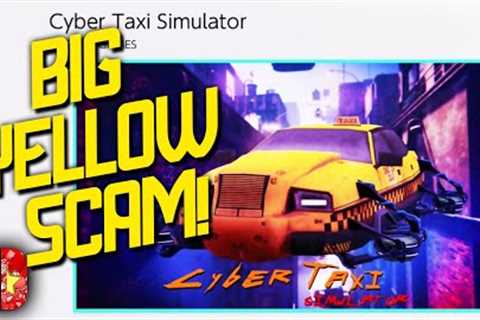 Crazy-less Taxi! | Cyber Taxi Simulator Game Review & Gameplay (Nintendo Switch)