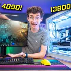 The MOST POWERFUL Gaming PC You Can Build?! 😮 RTX 4090, Intel 13900KS, NV7 w/ Benchmarks | AD