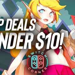 HUGE Nintendo ESHOP Sale Live Now! 15 Under $10! Nintendo Switch Deals