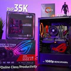 35K Budget ROG AMD PC Build for Gaming/Online Class/Productivity I Ryzen 3 3100 + Strix RX5500 XT