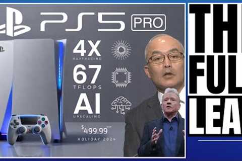 PLAYSTATION 5 - INSANE PS5 PRO FULL LEAK OF SPECS - 67 TFLOPS, 4X RAYTRACING AND MORE !? / PS5 GETT…