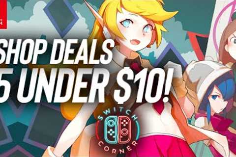 HUGE Nintendo ESHOP Sale Live Now! 15 Under $10! Nintendo Switch Deals