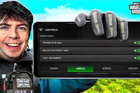 These SECRET Settings Will Make You PRO in Warzone Mobile...