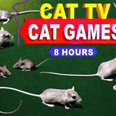 CATCHING MICE! Entertainment Video for Cats to Watch | CAT GAMES - CAT & DOG TV.