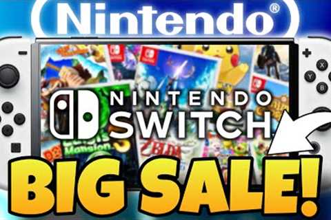 NEW Nintendo Switch Games Sale Just Appeared!