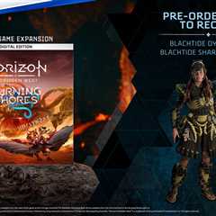 Horizon Forbidden West: Burning Shores Pre-orders Now Live on PSN