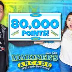 How We WON Over 80,000 Points at Mariner''s Arcade in Wildwood, New Jersey!