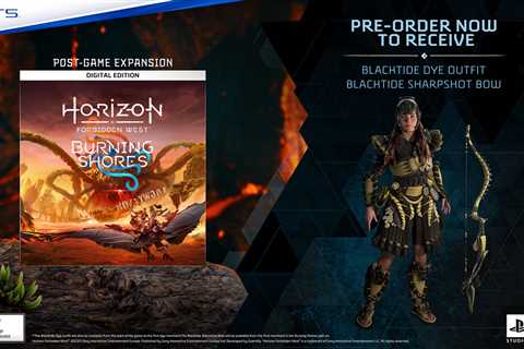 Horizon Forbidden West: Burning Shores Pre-orders Now Live on PSN