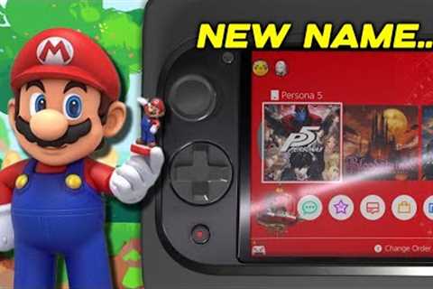 New Nintendo Switch NAME Update!! Not What You Think...