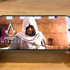 Assassin Creed Mirage iPhone 15 Pro Max - Gameplay / Graphic Settings / Controls