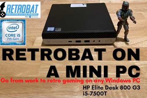 Setup Retrobat on a Mini PC - Go from work to Retro Gaming in Windows